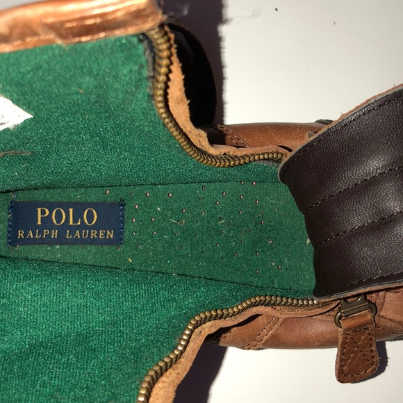 I am selling brown polo boots. - Picture 4 of 7